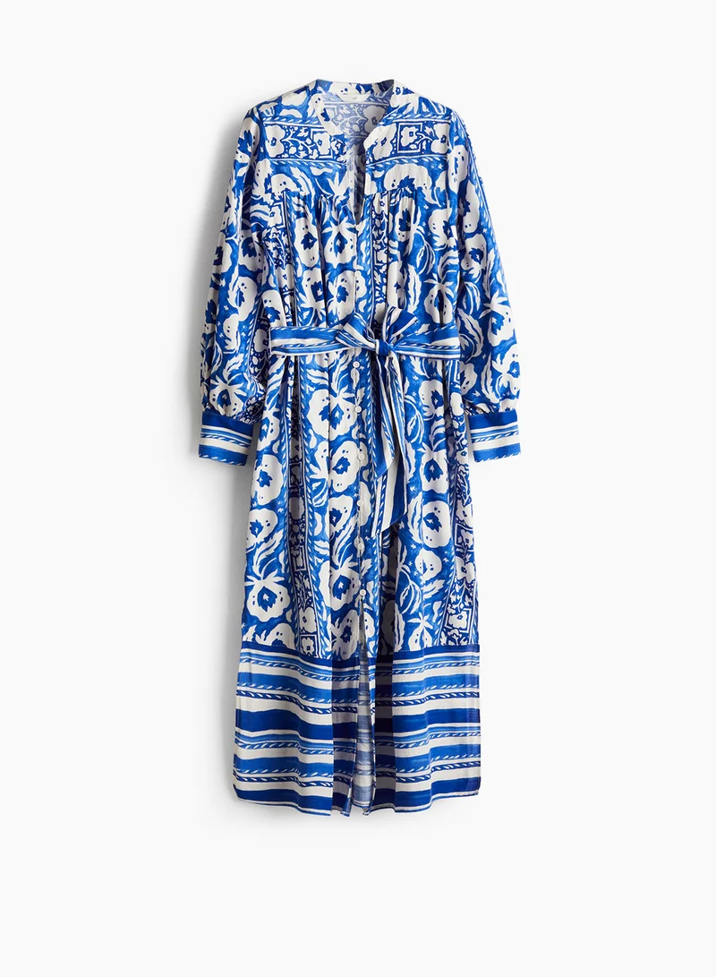 اتش اند ام Floral Belted Dress