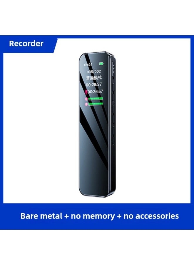 Recording Pen Professional High Definition Noise Reduction Portable Text-to-Text Recording Equipment For Students In Class-Body Color:Standard Version-bare Metal-Memory Capacity:128gb [lifetime Replacement]-official Standard  - Image 1