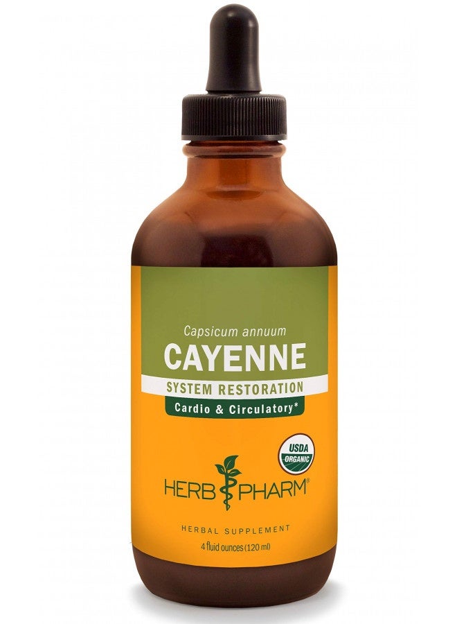 Herb Pharm Certified Organic Cayenne Liquid Extract For Cardiovascular And Circulatory Support - 4 Ounce, Brown - Image 4