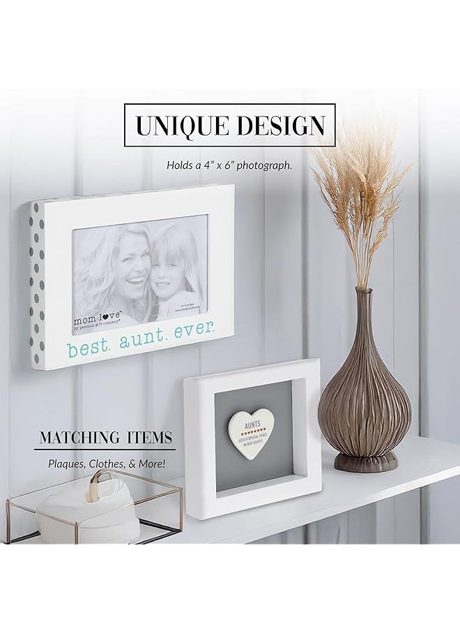 Pavilion Gift Company - 14138 Best Aunt Ever Photo Frame 7 1 2 X 5 1 2 Inch - Image 1