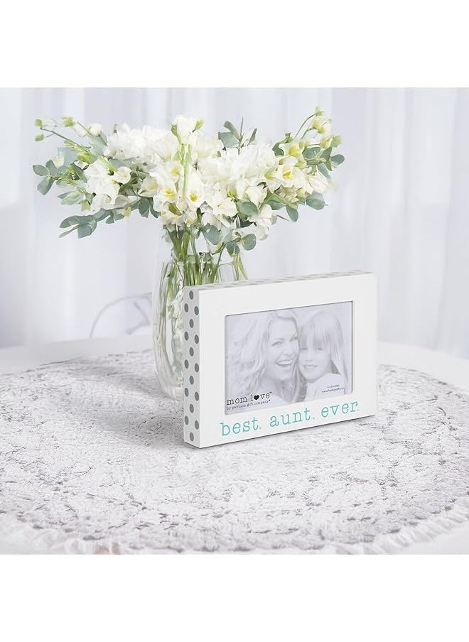 Pavilion Gift Company - 14138 Best Aunt Ever Photo Frame 7 1 2 X 5 1 2 Inch - Image 1