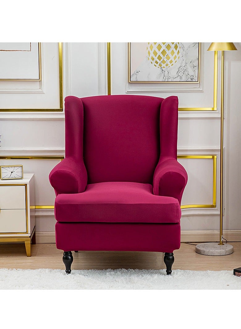 DUNISO Recliner sofa cover, high elasticity armrest chair cover, fully wrapped tiger stool cover, furniture protection cover, single sofa cover, split design, universal for all seasons - Image 1