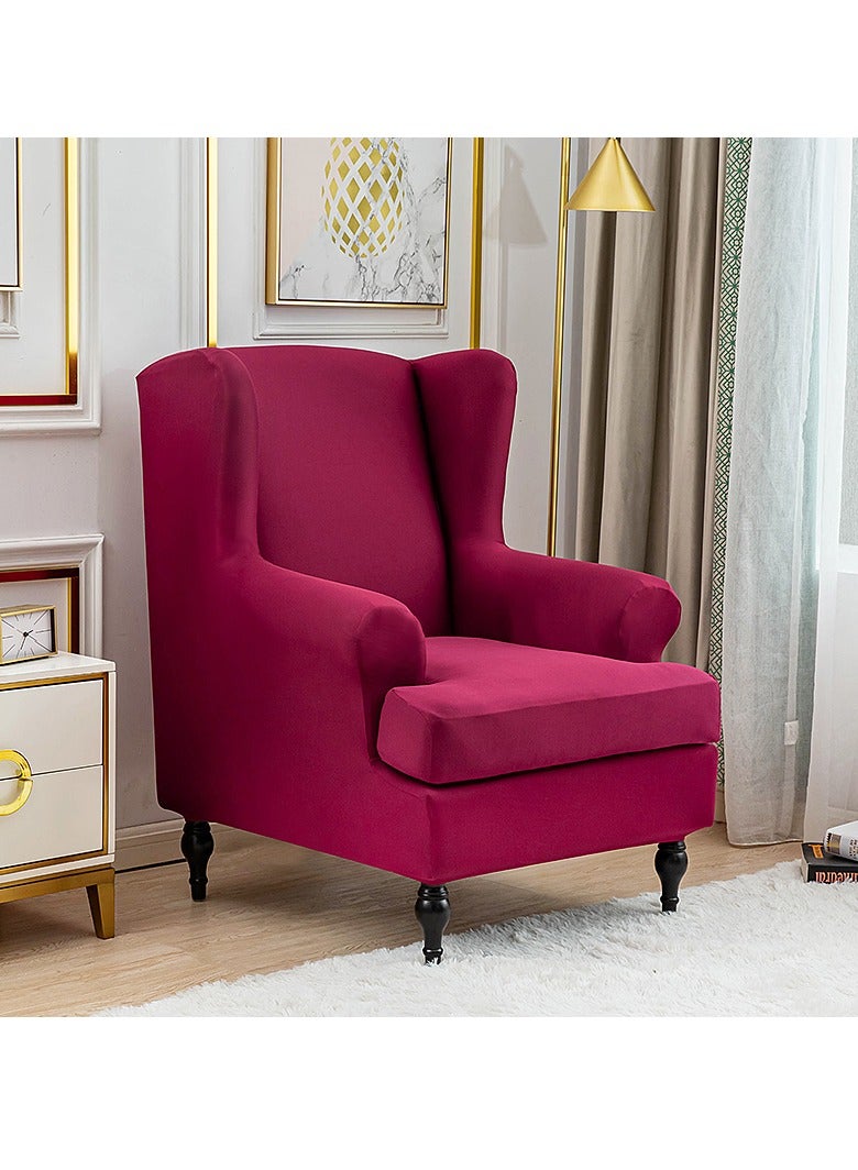 DUNISO Recliner sofa cover, high elasticity armrest chair cover, fully wrapped tiger stool cover, furniture protection cover, single sofa cover, split design, universal for all seasons - Image 3