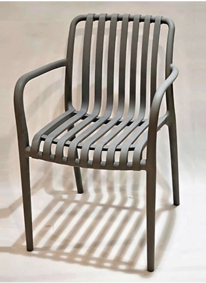 Living - Set of 2 piece Stackable outdoor modern hotel plastic restaurant dining chair chairs for events coffee shop - Image 1