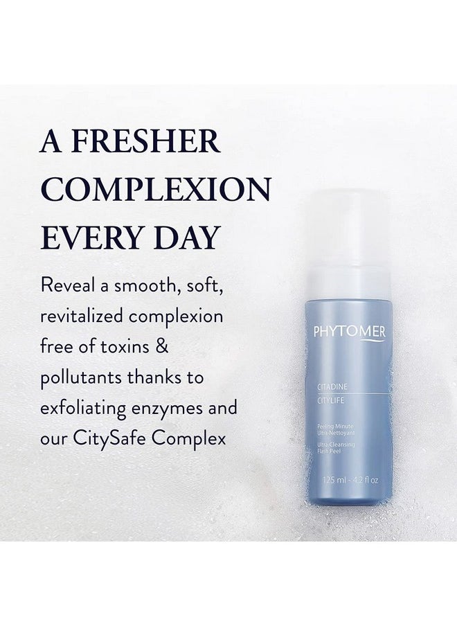 Phytomer - Citylife Ultra Cleansing Facial Peel Detoxifying Clarifying Facial Treatment Hydrating Exfoliator For Soft Smooth Skin Rapid Beauty Treatment For Dull Skin 125Ml - Image 1