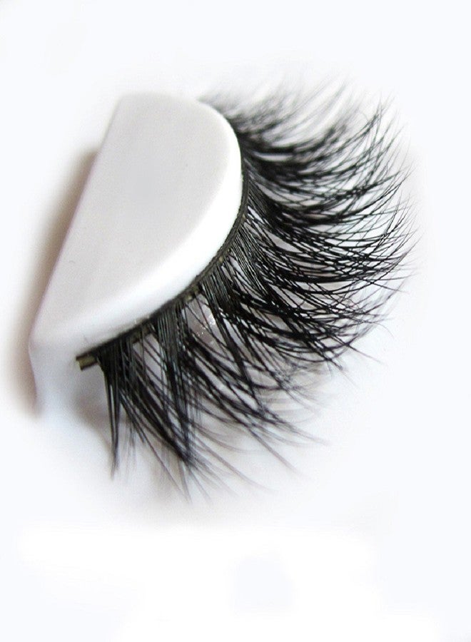 YABINA 1 Pairs Box Long Cross Mink Makeup Natural 3D Fake Thick Black False Eyelashes 008 - Image 3