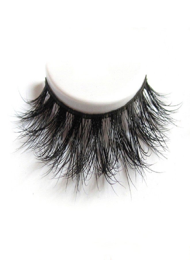 YABINA 1 Pairs Box Long Cross Mink Makeup Natural 3D Fake Thick Black False Eyelashes 008 - Image 5