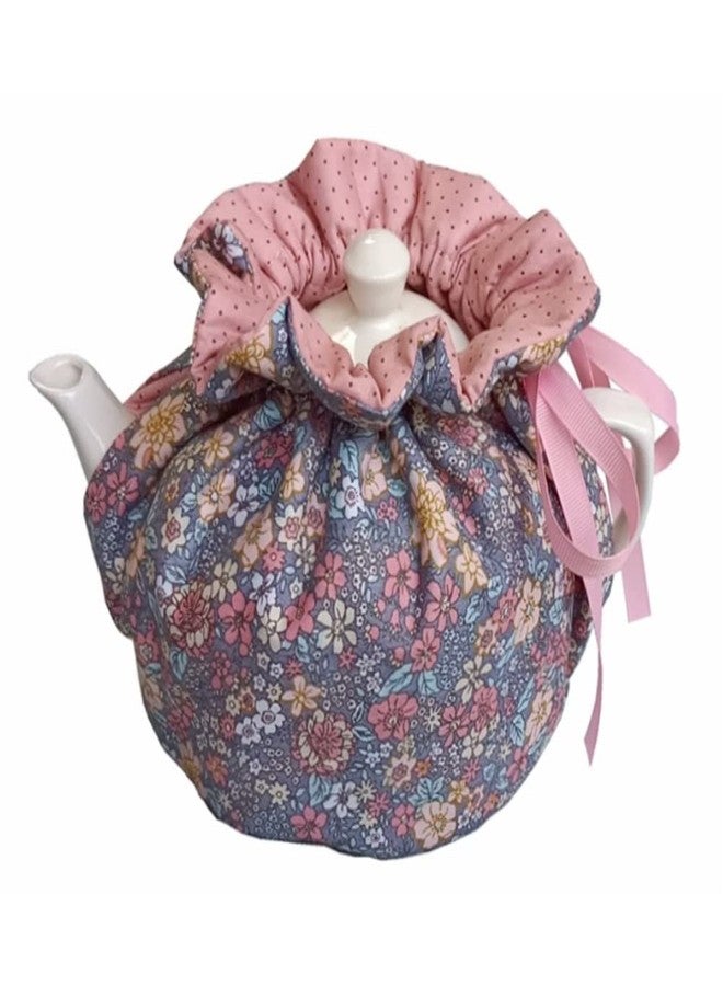 Yangshine Vintage Handmade Tea Cozy, Nature Cotton Teapot Dust Proof Cover Insulated Kettle Tea Warmer for Home Kitchen Decor Tea Cozies for Hotel Restaurant Tea Party - Image 1