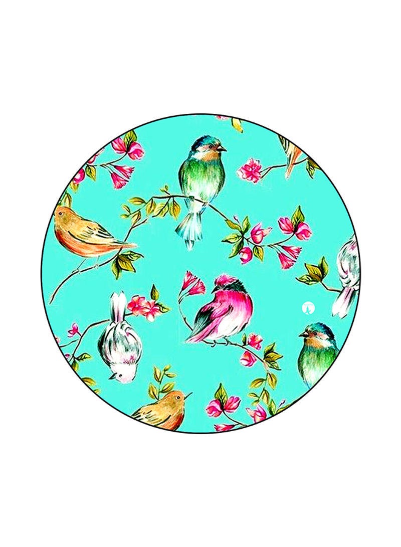 RKN Birds Printed Mouse Pad Green