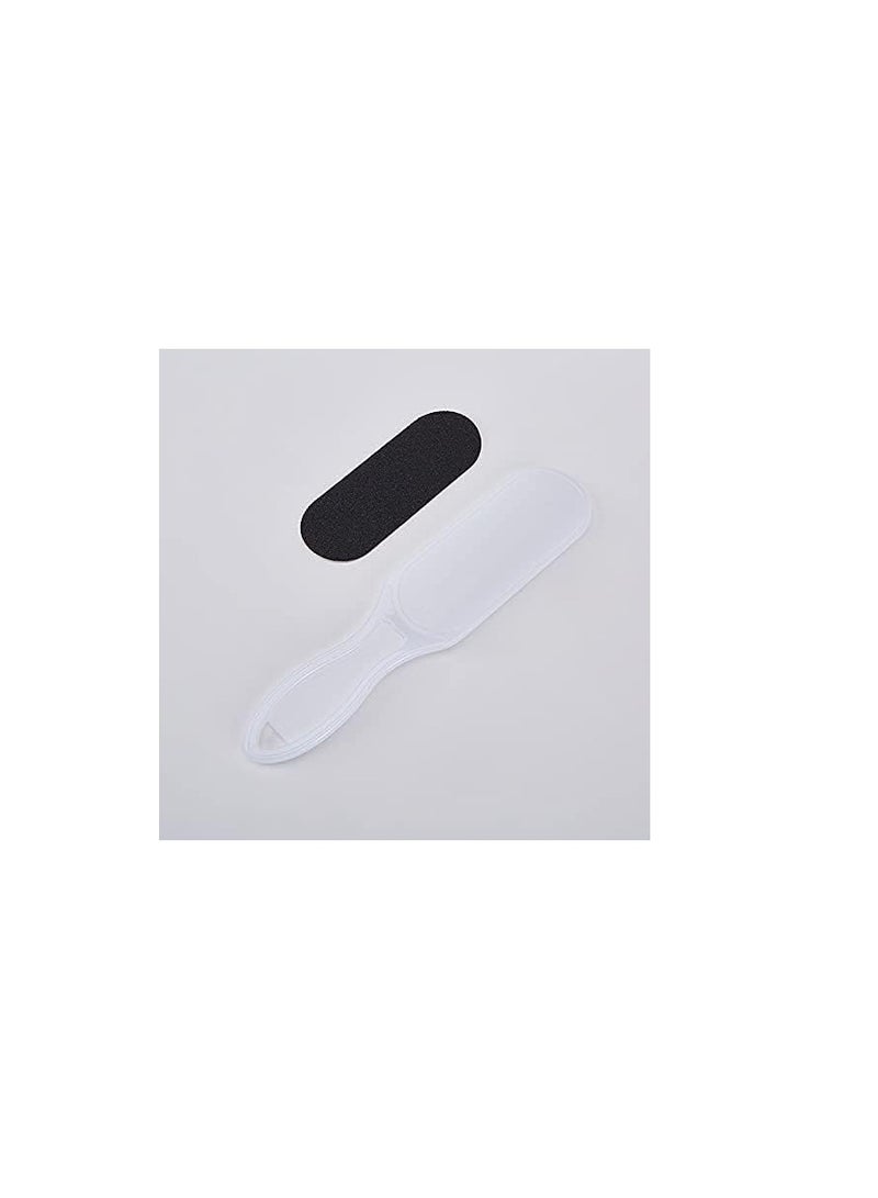 BLOOMING TIME Foot File Callus Remover Plastic Handle - White - Image 3