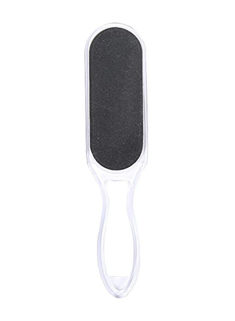 BLOOMING TIME Foot File Callus Remover Plastic Handle - White - Image 1