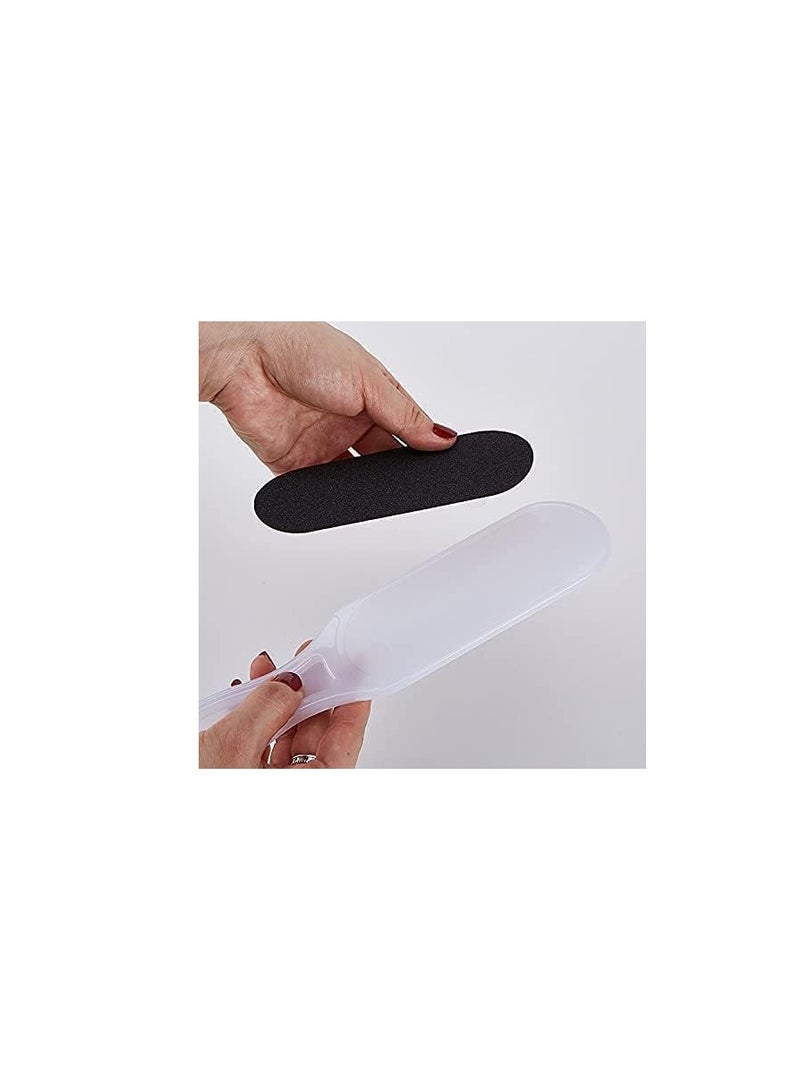 BLOOMING TIME Foot File Callus Remover Plastic Handle - White - Image 5
