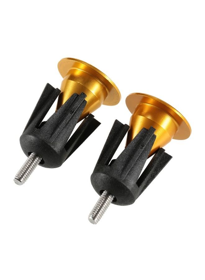 NIBEMINENT 2-Piece Bike Handle Grip End Stopper Set - Image 2
