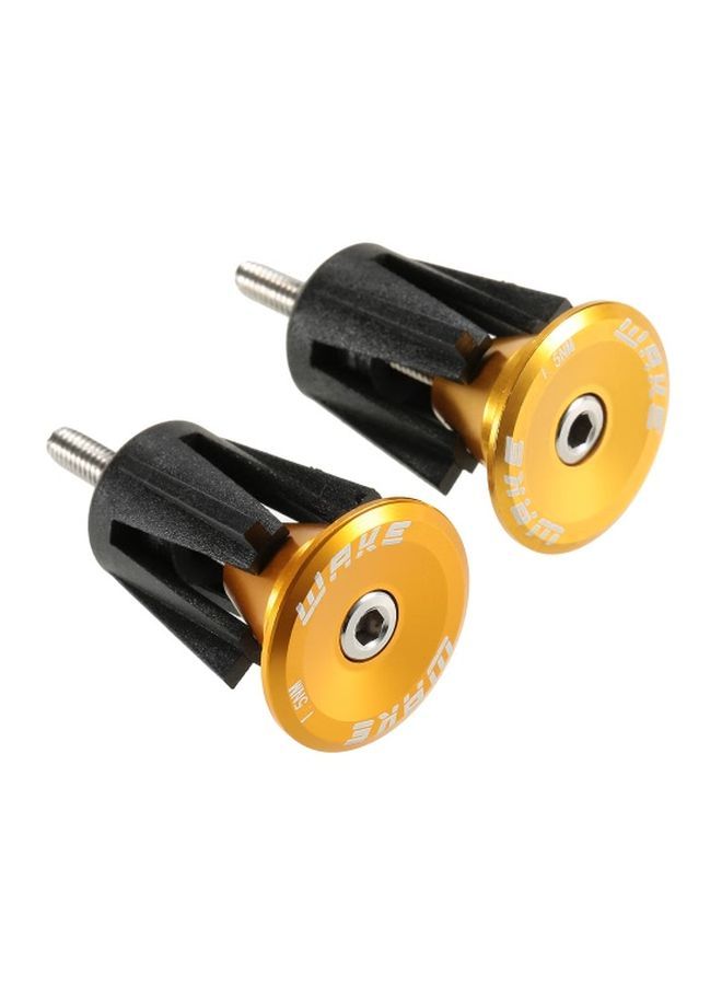 NIBEMINENT 2-Piece Bike Handle Grip End Stopper Set - Image 3