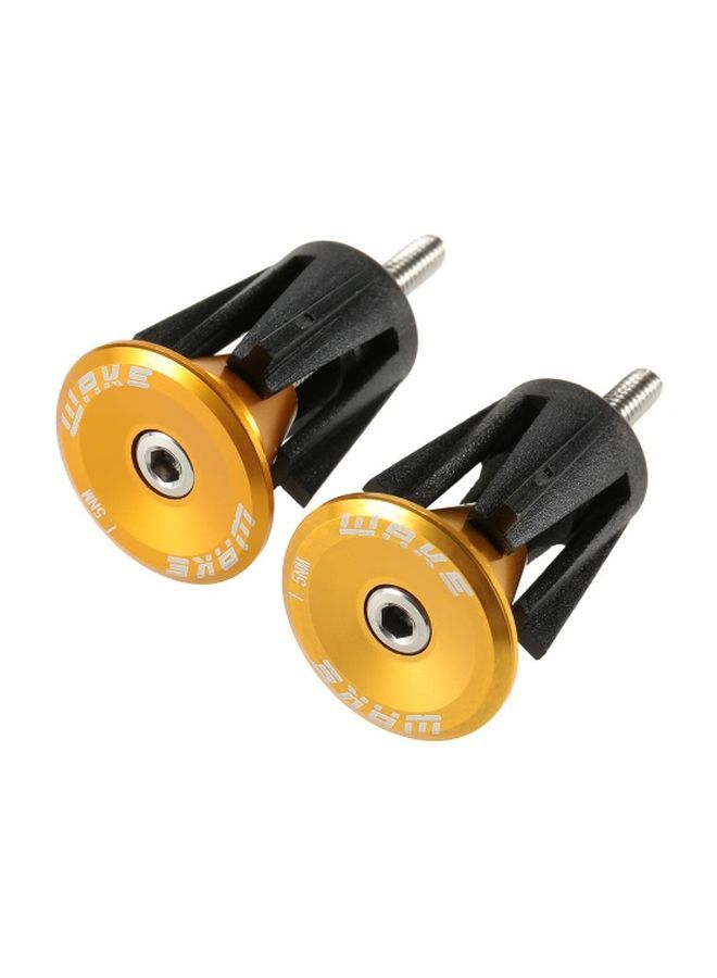 NIBEMINENT 2-Piece Bike Handle Grip End Stopper Set - Image 4