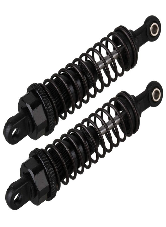 Mxfans Black 70mm Length 15mm Width Upgrade Parts Aluminum A285004 Shock Absorber for RC 1:16 Car Pack of 4 - Image 3