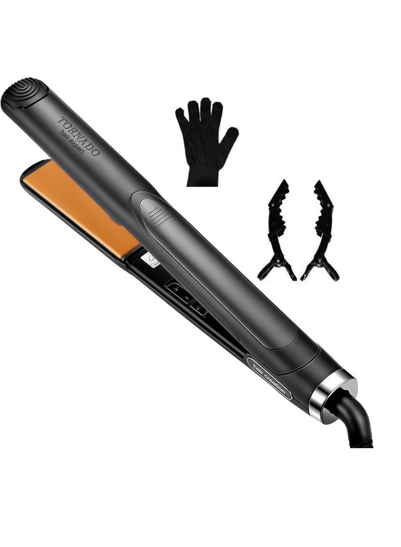تورنيدو جولد مكواة شعر تورنيدو جولد الاحترافيه 2*1 علبه صفيح 980 درجه حرارة - Image 2