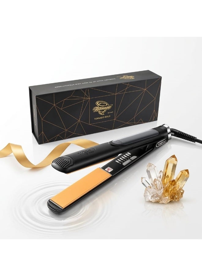 Tornado Gold Professional 2-in-1 Hair Straightener - Image 1