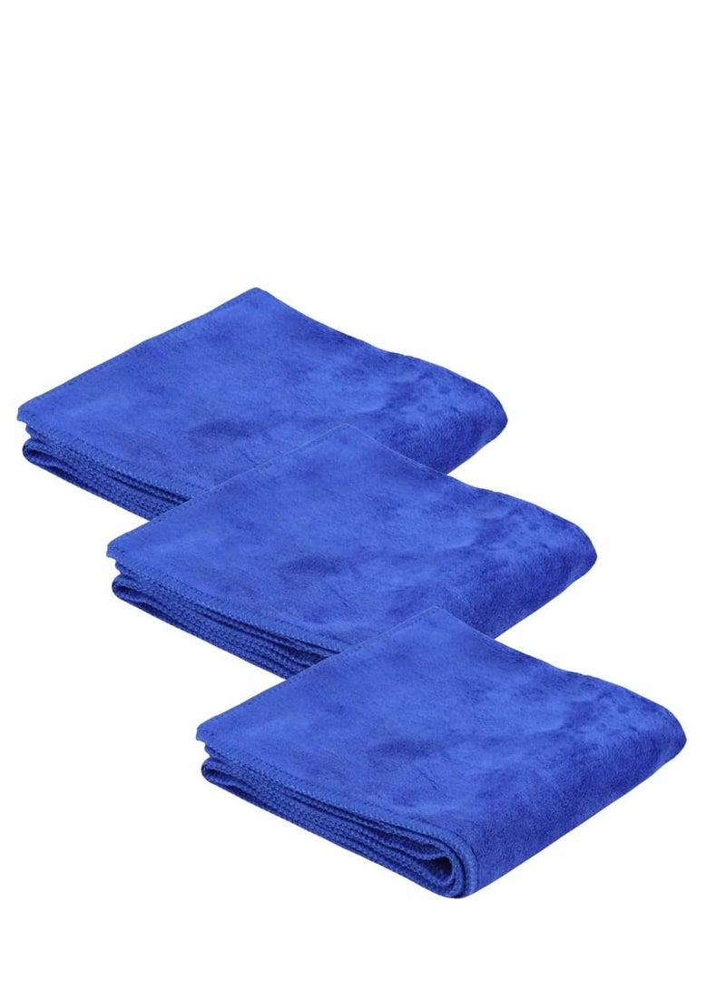 althiqahkey 3 packs .Microfiber Drying Towel Cleaning towel, Multipurpose Drying Towel Super Absorbent Towel 70 x30cm 400 GSM  - Image 1