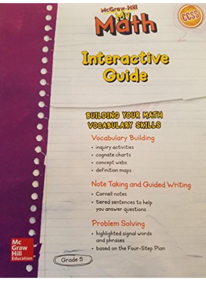 McGraw-Hill My Math Eld Se Grade 5  Ed   1