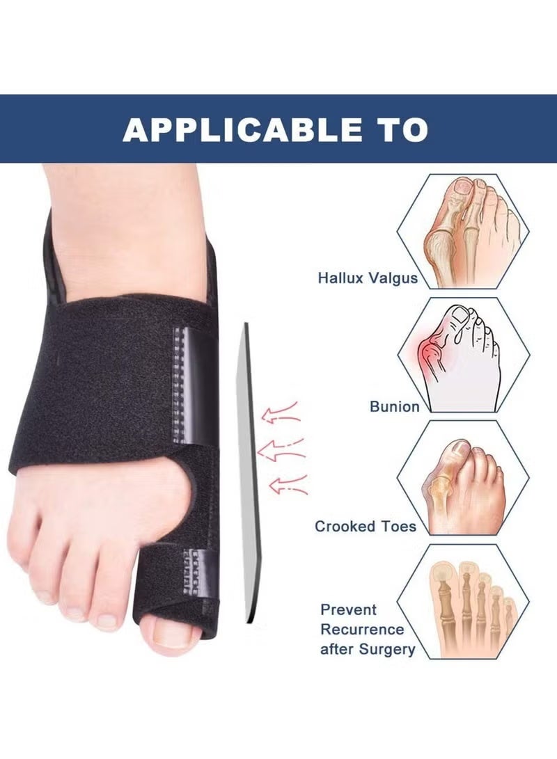 ZNARO Bunion Corrector Splint Orthopedic Big Toe Straightener, Non-Surgical Hallux Valgus Correction, Hammer Toe Straightener Corrector for Pain Relief, Fits Men and Women - Image 5