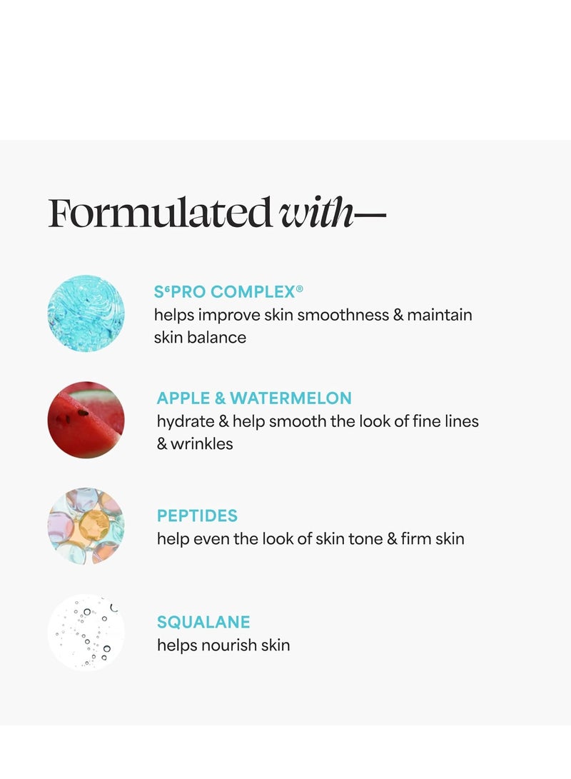 تولا كريم مرطب للعناية بالبشرة 24-7 - مرطب مضاد للشيخوخة للوجه ، يحتوي على مستخلص البطيخ والتوت ، 1.5 أونصة. - Image 4