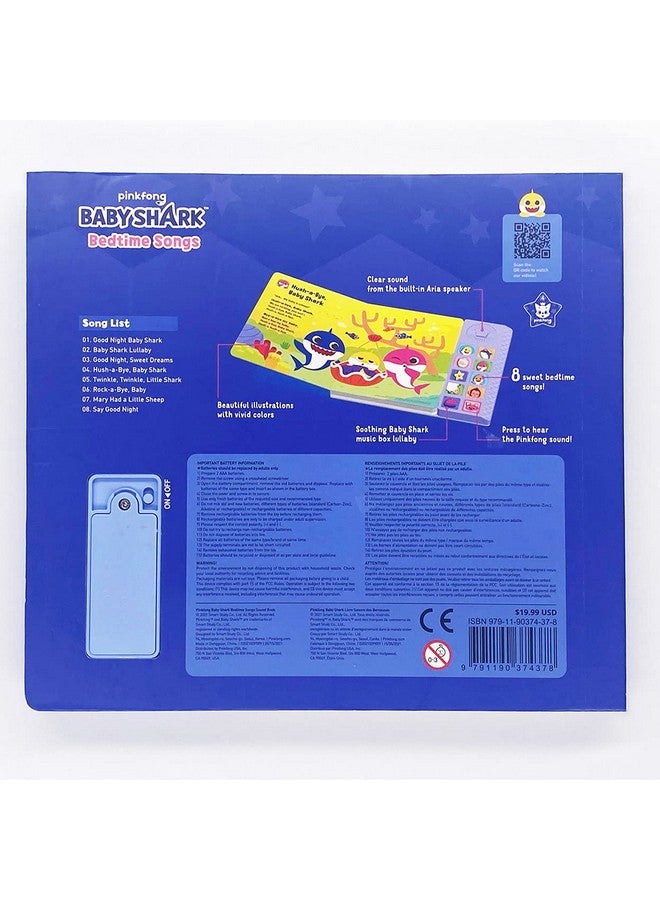 Pinkfong Baby Shark Bedtime Songs 10 Button Sound Book, Pinkfong Baby Shark Lullabies, Children's Sound Books, Interactive Learning Books for Toddlers, Learning & Education Toys, Baby Shark Gifts for Kids - Image 3