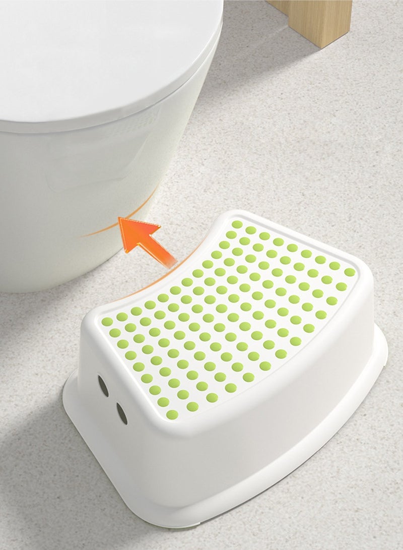 BEIRUI Children's Footstool Toddler Sink Footstool for Kitchen Bathroom Safety base can be used as a toilet training stool Footstool for Kitchen Bathroom Toothbrushable - Image 1