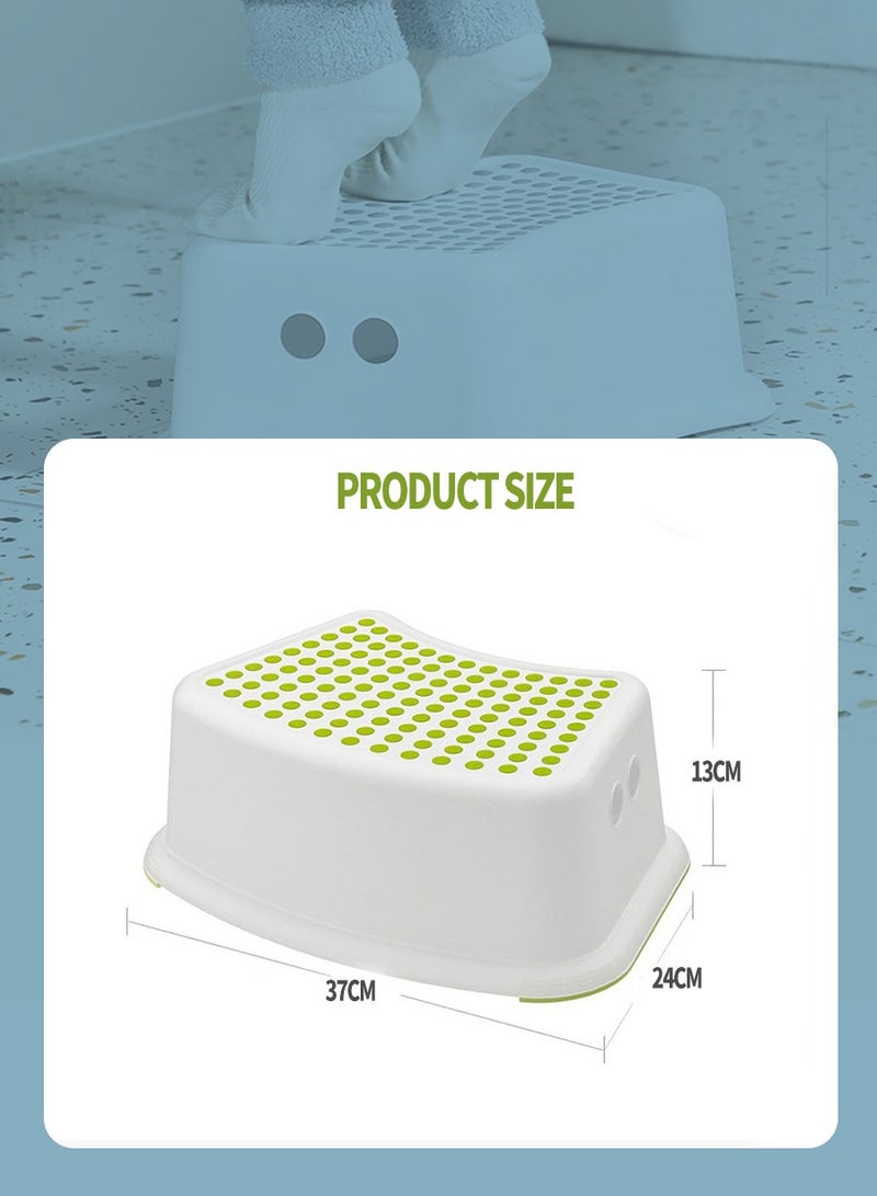 BEIRUI Children's Footstool Toddler Sink Footstool for Kitchen Bathroom Safety base can be used as a toilet training stool Footstool for Kitchen Bathroom Toothbrushable - Image 3