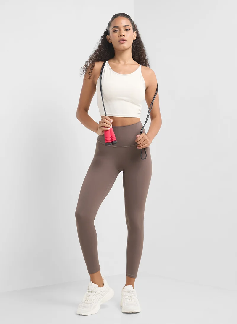 FRWD Seamless Back Cutout Detail Vest