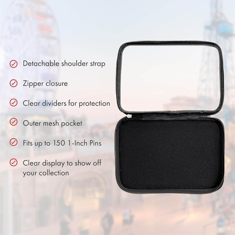 PinFolio Store Show Pin Display Bag, Lightweight Pin Book Designed for Storage & Easy Trading Up to 150 1-Inch Enamel Pins - Image 5