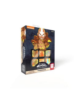 USAopoly Avatar The Last Airbender Premium Dice Set ; Collectible D6 Dice ; Custom Dice With Collectible Tin Case ; Officially Licensed 6Sided Dice  - Image 1