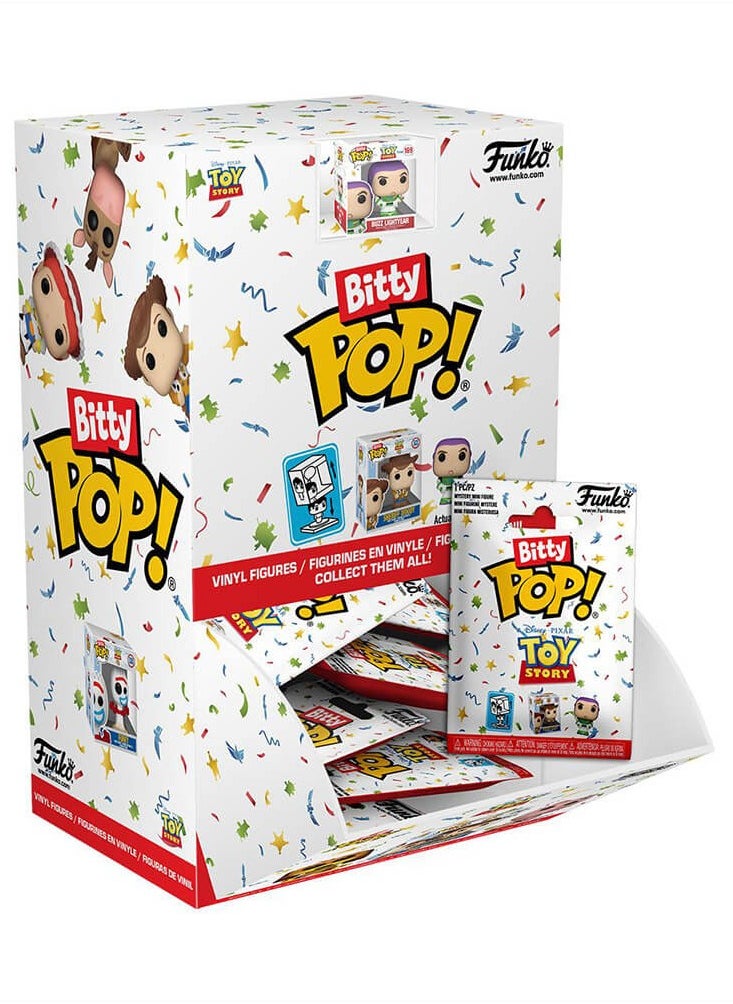 Funko Funko Bitty Pop! Single Mystery Cartoon Animation: Disney Pixar - Toy Story - (One Random Piece)  - Image 1