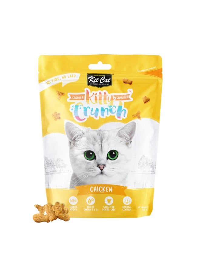 Kit Cat Kitty Crunch Chicken Flavor 60g - Image 1