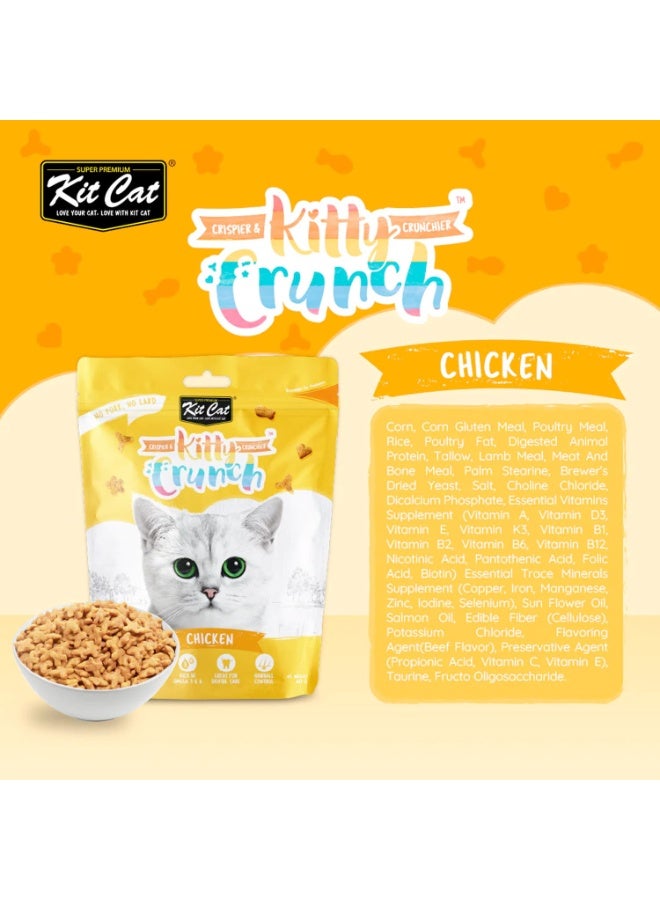 Kit Cat Kitty Crunch Chicken Flavor 60g - Image 3