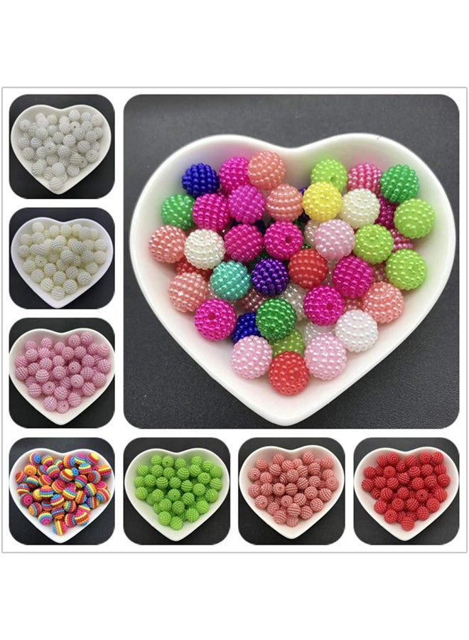 Acrylic Beads for DIY Jewelry Making and Headwear Accessories (50pcs)  - Image 1