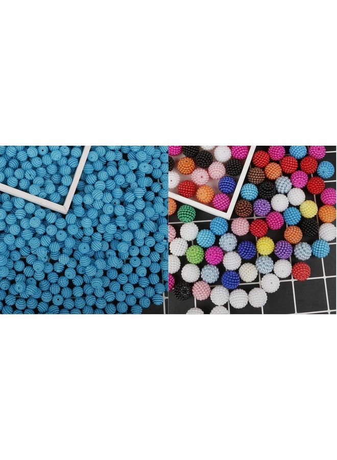 Acrylic Beads for DIY Jewelry Making and Headwear Accessories (50pcs)  - Image 3