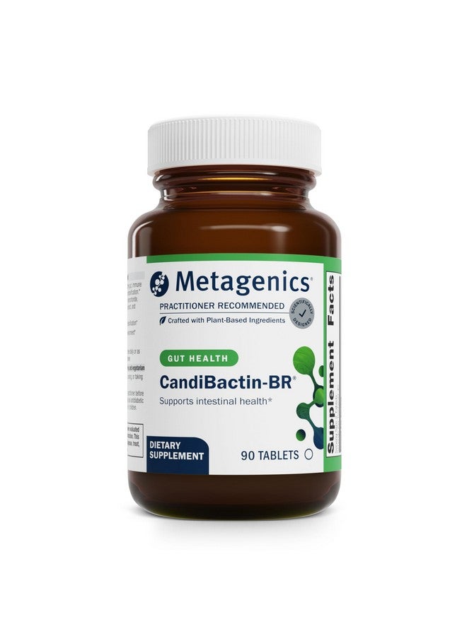 Metagenics CandiBactin-BR - Concentrated Berberine for Intestinal Support* - with Berberine, Oregon Grape & Coptis Root Extract - Gut Health Supplements* - Gluten-Free - Vegetarian - 90 Tablets - Image 1