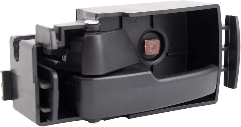 TRQ Front Left Interior Door Handle Black Drivers Side Compatible with 2010-2013 Ford Transit Connect - Image 4