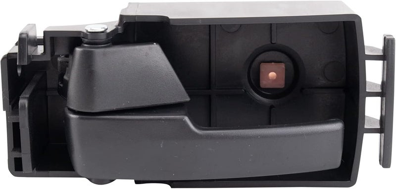 TRQ Front Left Interior Door Handle Black Drivers Side Compatible with 2010-2013 Ford Transit Connect - Image 1