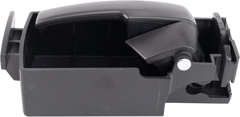 TRQ Front Left Interior Door Handle Black Drivers Side Compatible with 2010-2013 Ford Transit Connect - Image 5
