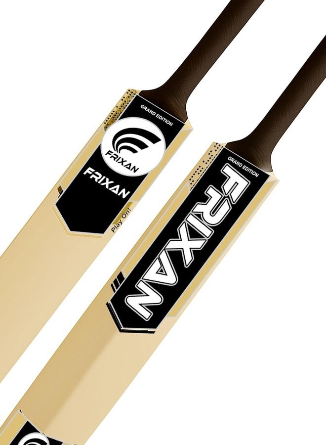 Frixan Populer Willow Wooden Cricket Bat with Cover for Boys & Girls | Lightweight Cricket Bat (Size 5, Age10-12 Years) - Image 4