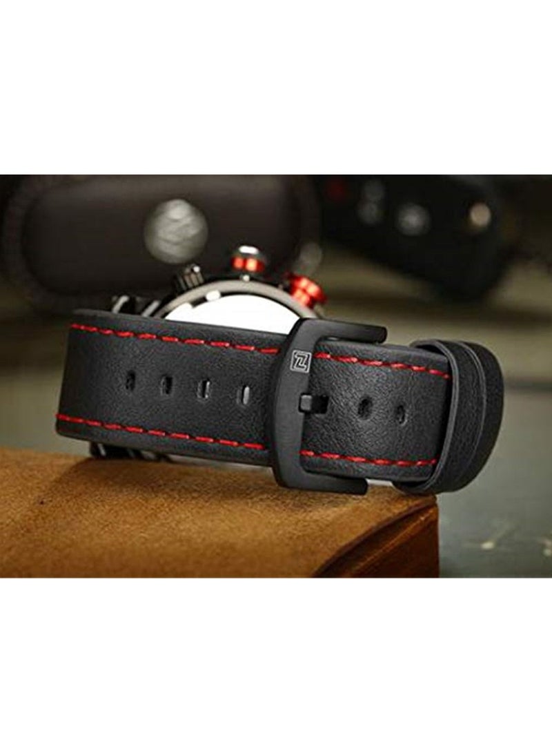 نافيفورس نافي فورس ساعة عملية كاجوال للرجال انالوج بعقارب جلد - Image 4