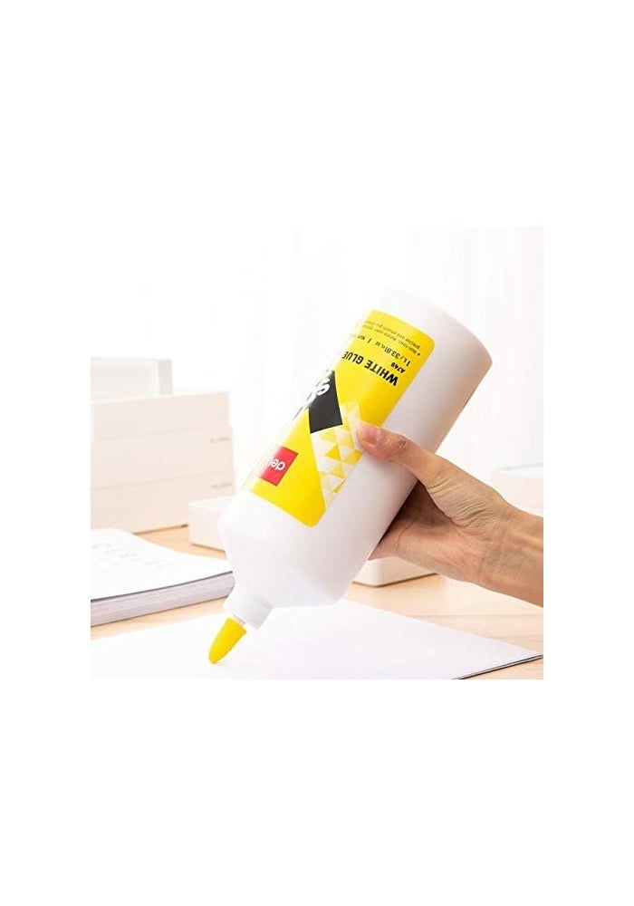 Deli White Glue, 1L - Non-Toxic Craft Adhesive - Image 4