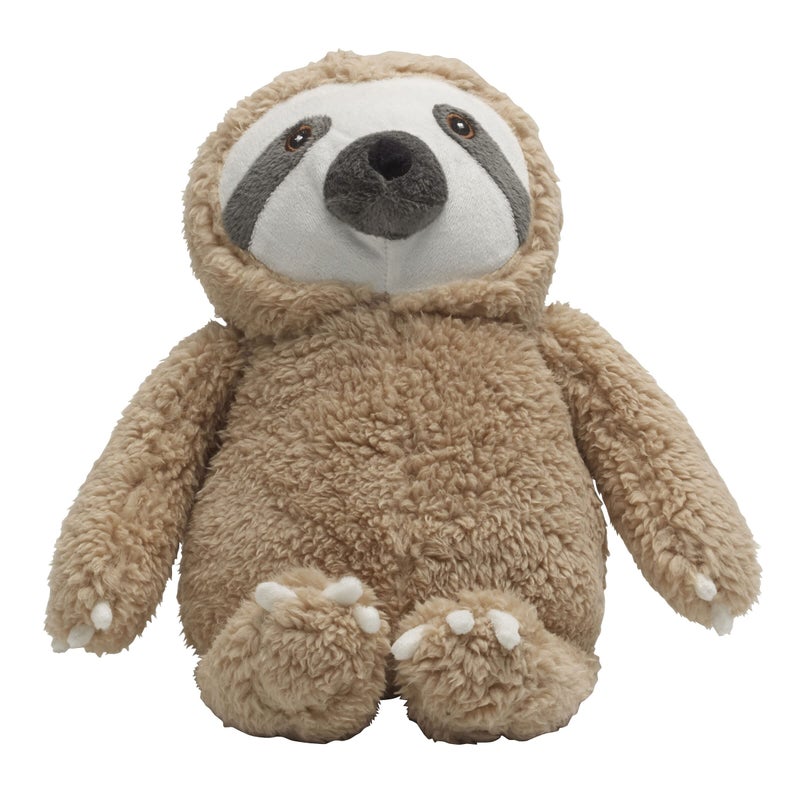 Elements 5x5x8.27 Inch Brown Sloth Weighted Fabric Door Stopper - Image 1