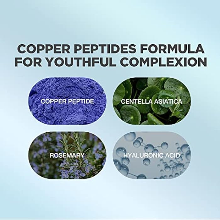 Proot Copper Peptides Serum for Face | Advanced Copper Peptides Serum for Face | Peptides Serum For Face | Copper Peptides Night Serum with High Concentrate of Copper Peptides and Hyaluronic Acid | Copper Peptides Serum for Face with Natural and Innovative Skin Rejuvenating Complex | Korean Essence Night Serum with Copper Peptides Concentrate | Copper Peptides Serum for All Skin Type | Formulated with Copper Peptides and Other Natural Ingredients | 1.69 fl oz 50 ml - Image 5