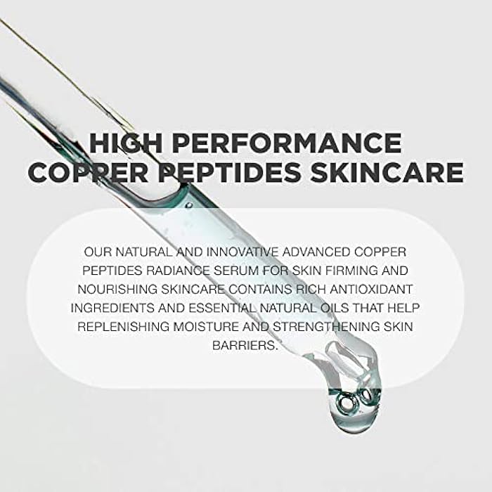 Proot Copper Peptides Serum for Face | Advanced Copper Peptides Serum for Face | Peptides Serum For Face | Copper Peptides Night Serum with High Concentrate of Copper Peptides and Hyaluronic Acid | Copper Peptides Serum for Face with Natural and Innovative Skin Rejuvenating Complex | Korean Essence Night Serum with Copper Peptides Concentrate | Copper Peptides Serum for All Skin Type | Formulated with Copper Peptides and Other Natural Ingredients | 1.69 fl oz 50 ml - Image 4