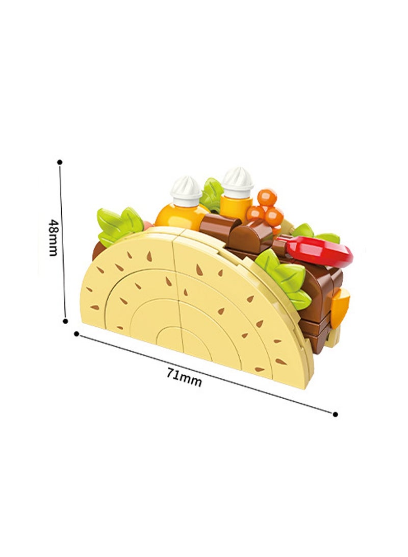 Creative DIY Beverage Food Refrigerator Magnetic Stickers Building Blocks Assembly Toy Home Decoration Ornaments - Image 2