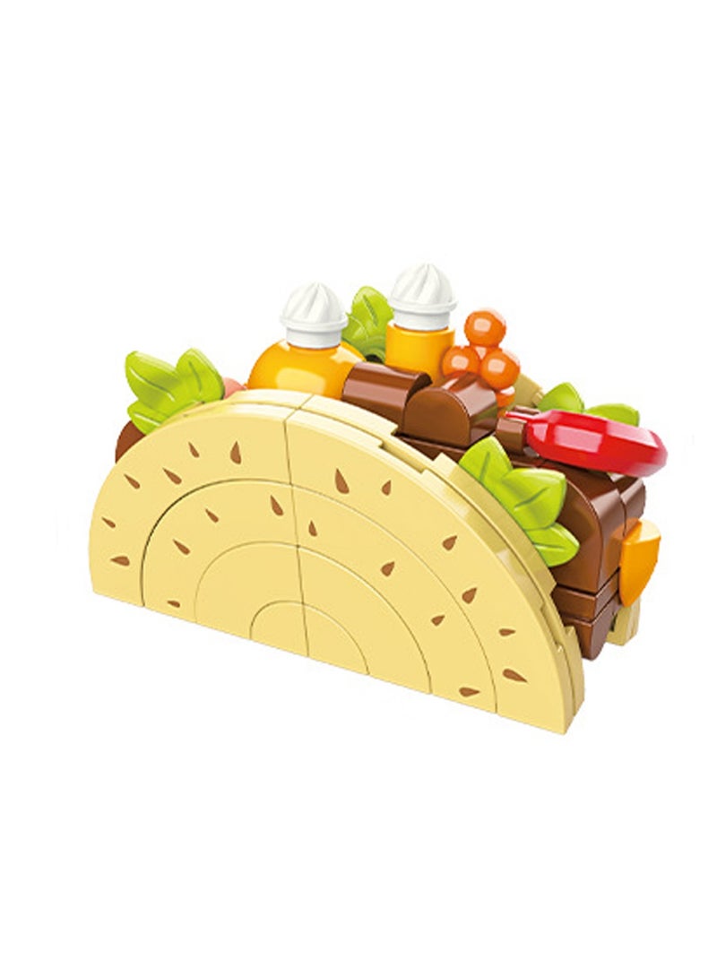 Creative DIY Beverage Food Refrigerator Magnetic Stickers Building Blocks Assembly Toy Home Decoration Ornaments - Image 1