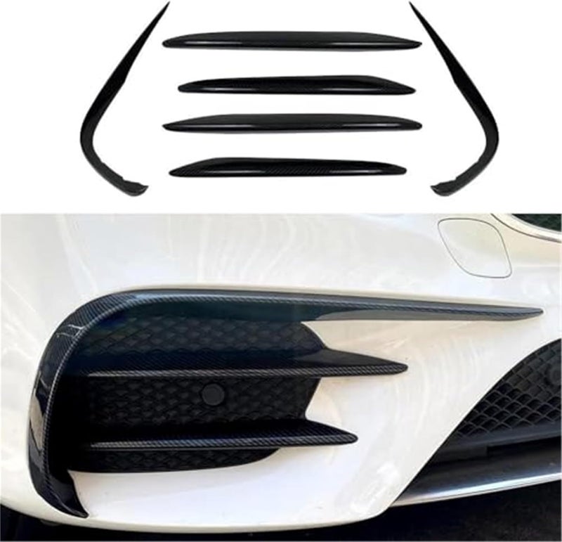 QASULER Front Bumper Lip Splitter for Mercedes-Benz E-Class - Image 3